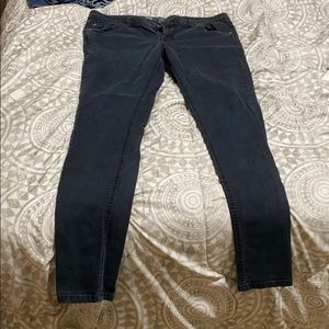 Black skinny jeans- no name brand